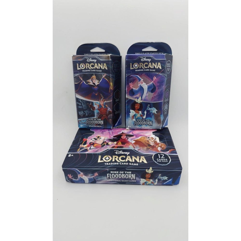 Lorcana: Rise Of The Floodborn Booster pack Starter Decks